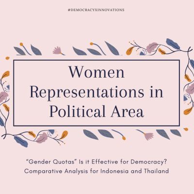 Women Representations in Political Area: “Gender Quotas” Is it Effective for Democracy? Comparative Analysis for Indonesia and Thailand
